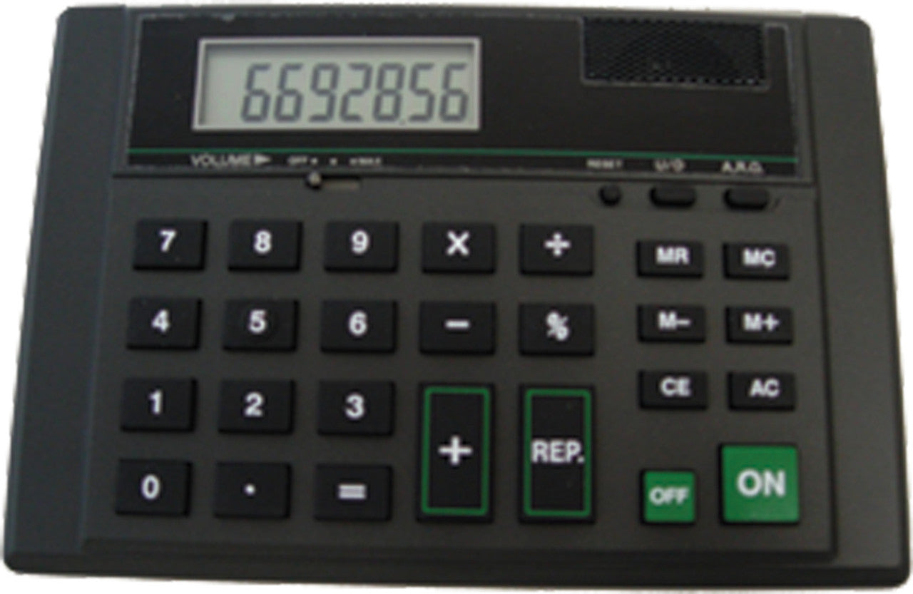 Desktop Talking Calculator with female voice
