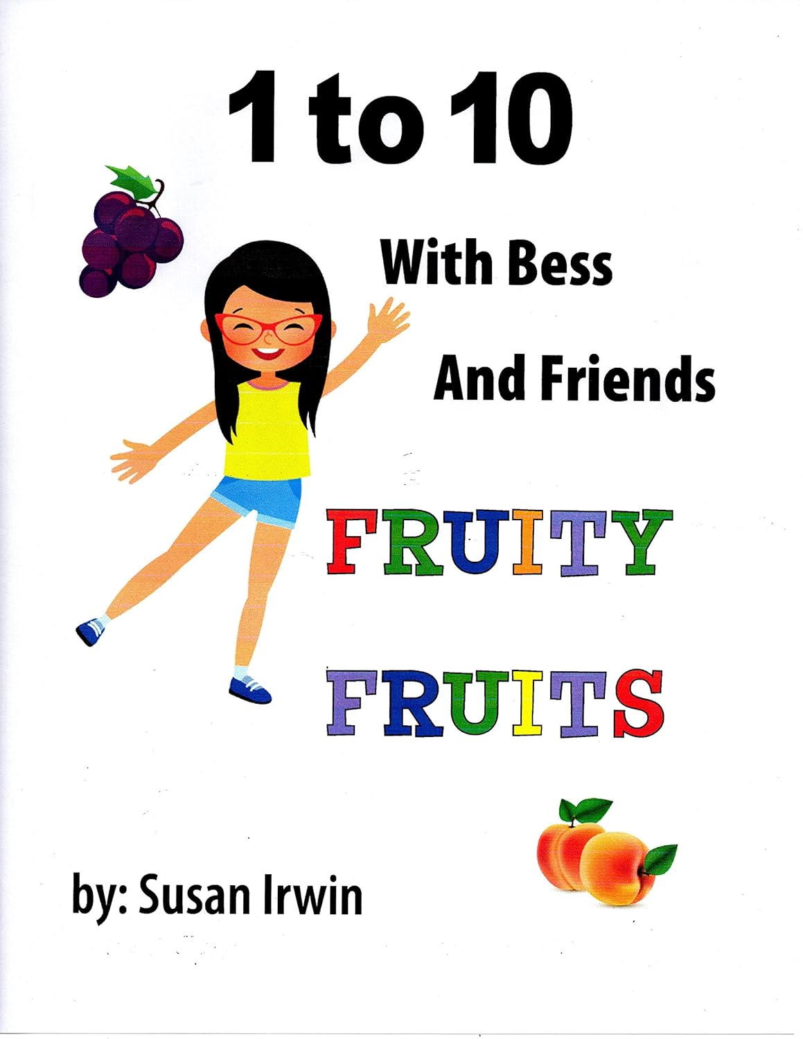Explore the world of Braille with the delightful "Bess and Friends" books by Susan Irwin! These interactive stories in the 1 to 10 With Bess and Friends - Fruity Fruits Braille and Scented Book make learning Braille a joyful adventure for kids with low vision and blindness