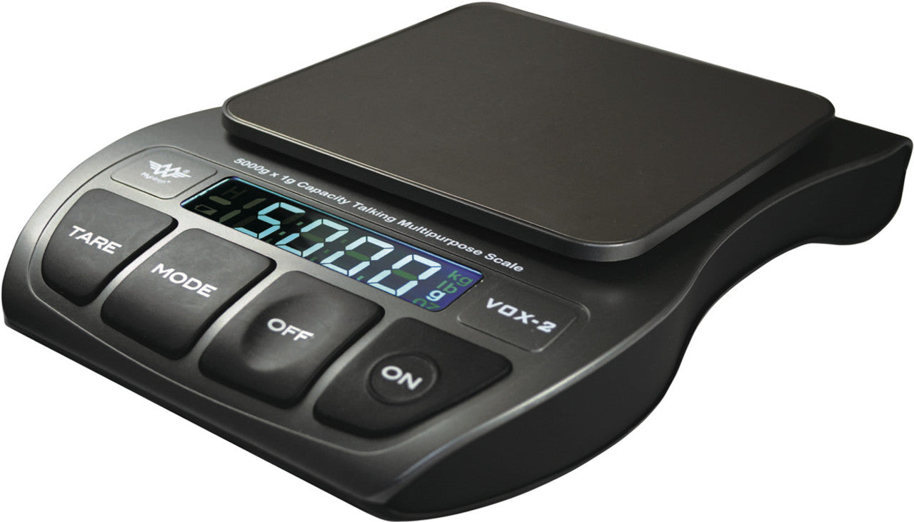 Vox-2 Talking Kitchen Scale with four buttons  on front